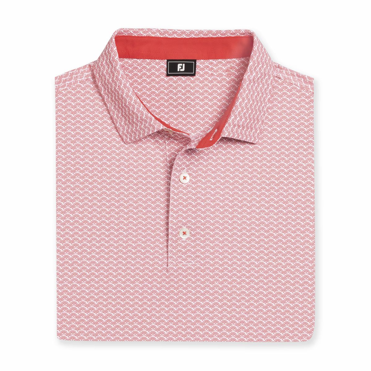 FootJoy Men Scallop Geo Pique