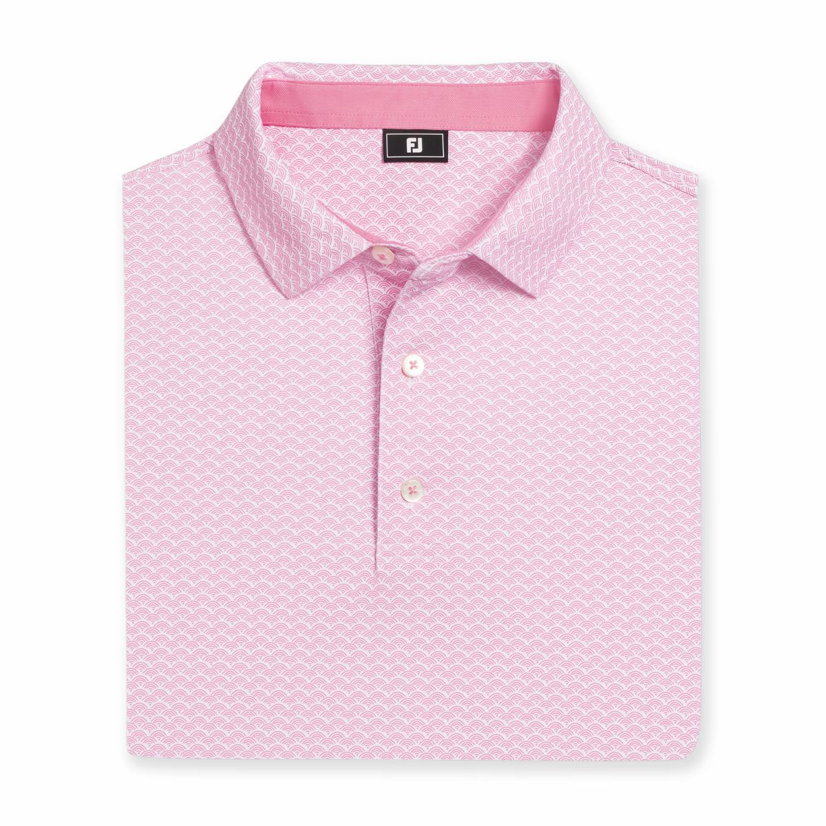 FootJoy Men Scallop Geo Pique