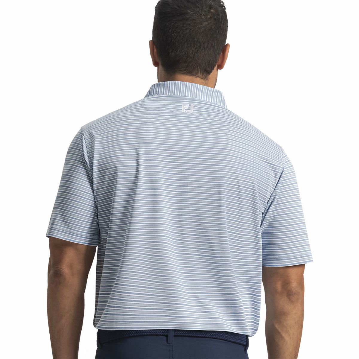 FootJoy Men Heather Stripe Pique