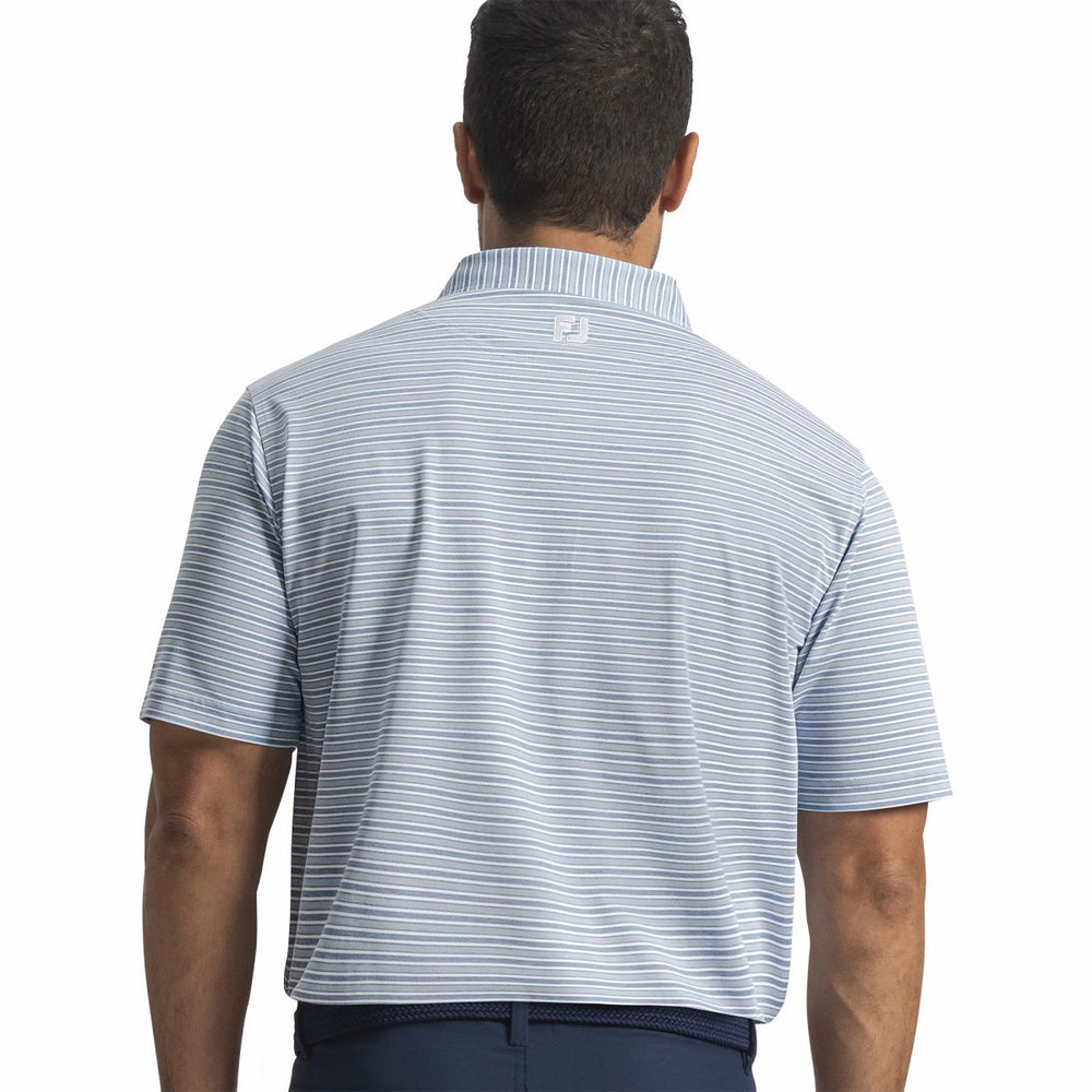FootJoy Men Heather Stripe Pique