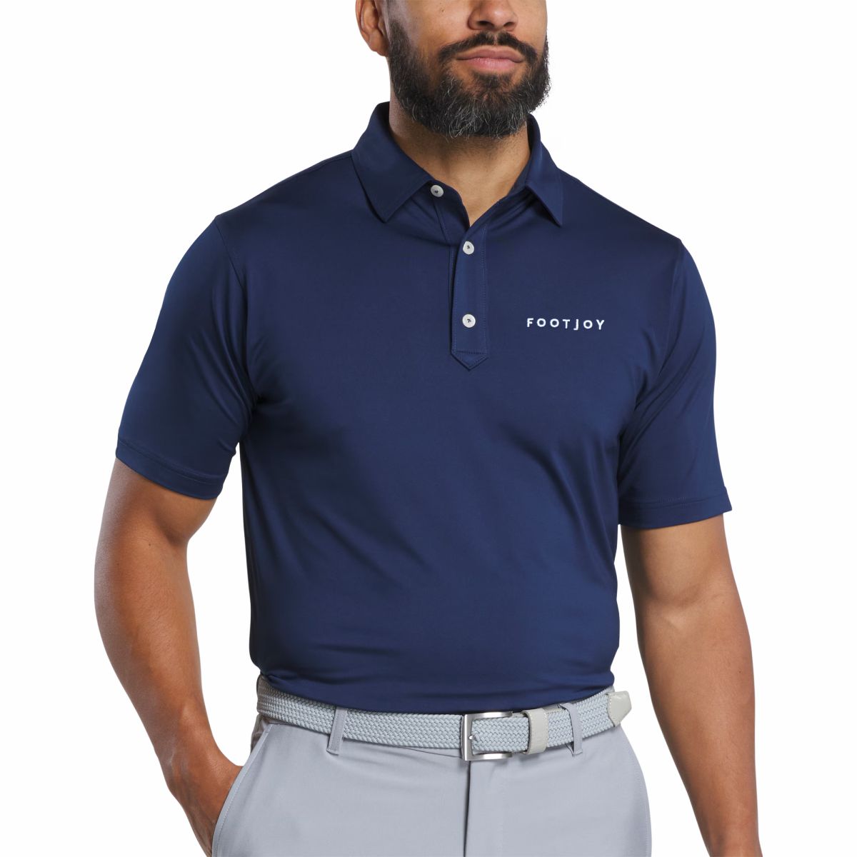 FootJoy Men Wordmark Solid Lisle