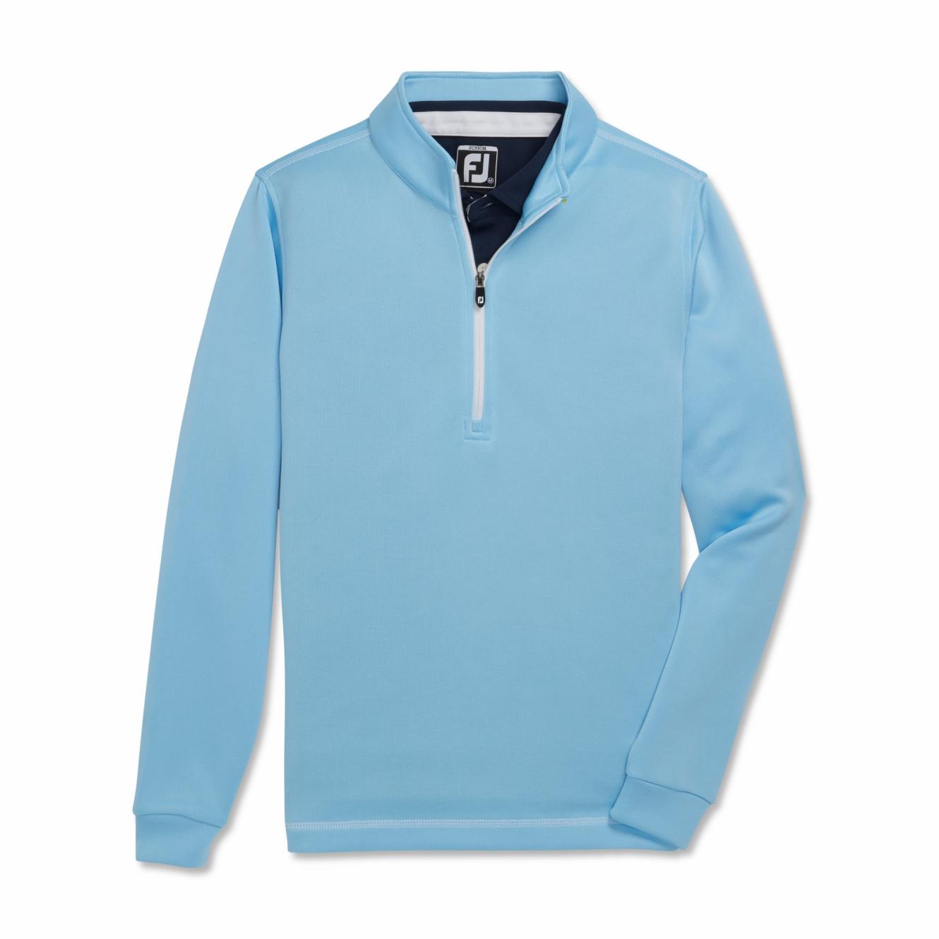FootJoy Apparel | Men Half-Zip Contrast Stitch Mid-Layer Junior