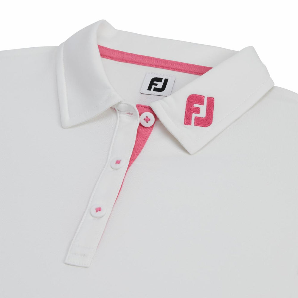 FootJoy Apparel | Men Short Sleeve Shirt Junior Girl - FJ Tour Collar