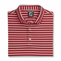 FootJoy Apparel | Men Striped Pique Self Collar Junior