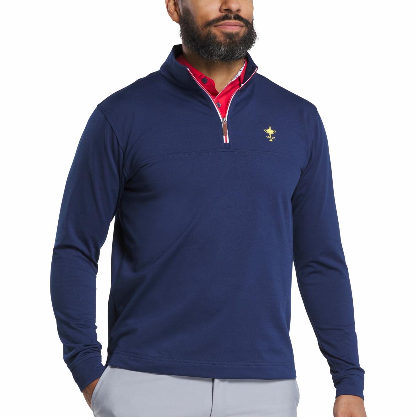 FootJoy Base / Mid-Layers | Men 1927 Trophy Quarter-Zip Mid-Layer