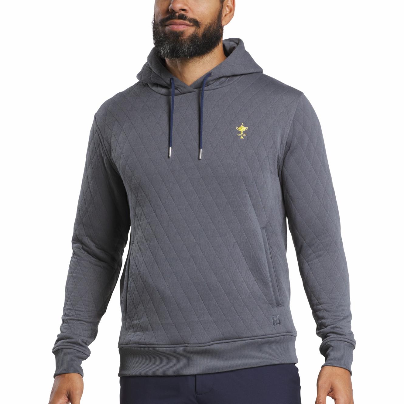 FootJoy Base / Mid-Layers | Men 1927 Trophy Quilted Hoodie