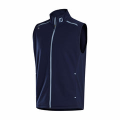 FootJoy Base / Mid-Layers | Men ThermoSeries Fleece Back Vest - FJ Tour Collar