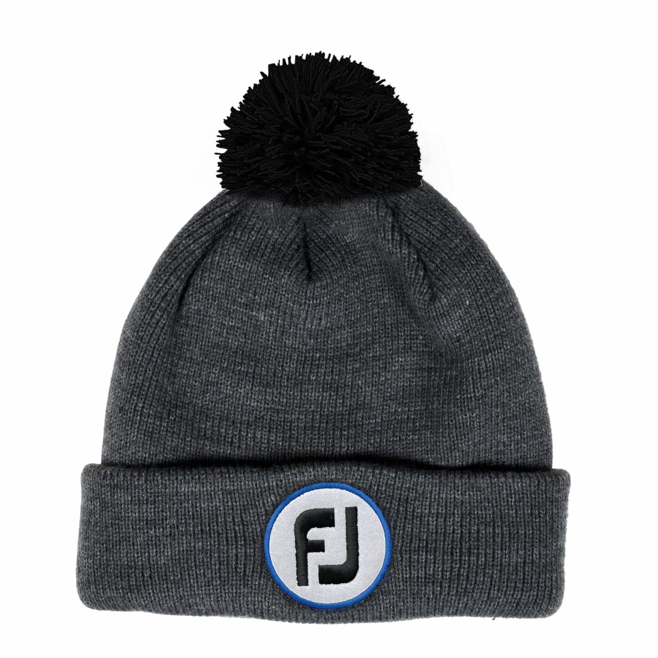 FootJoy Headwear | Men Pom Pom Solid Knit Hat