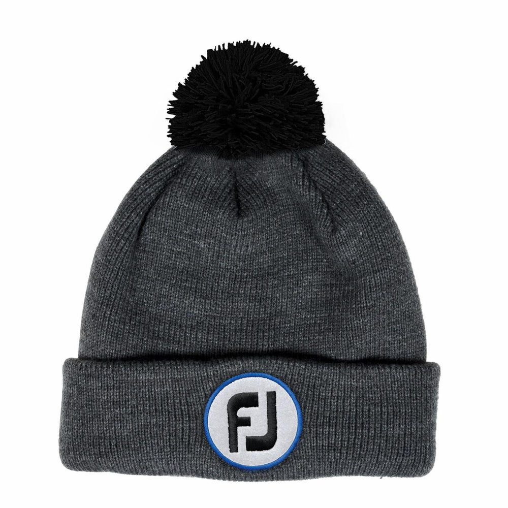 FootJoy Headwear | Men Pom Pom Solid Knit Hat