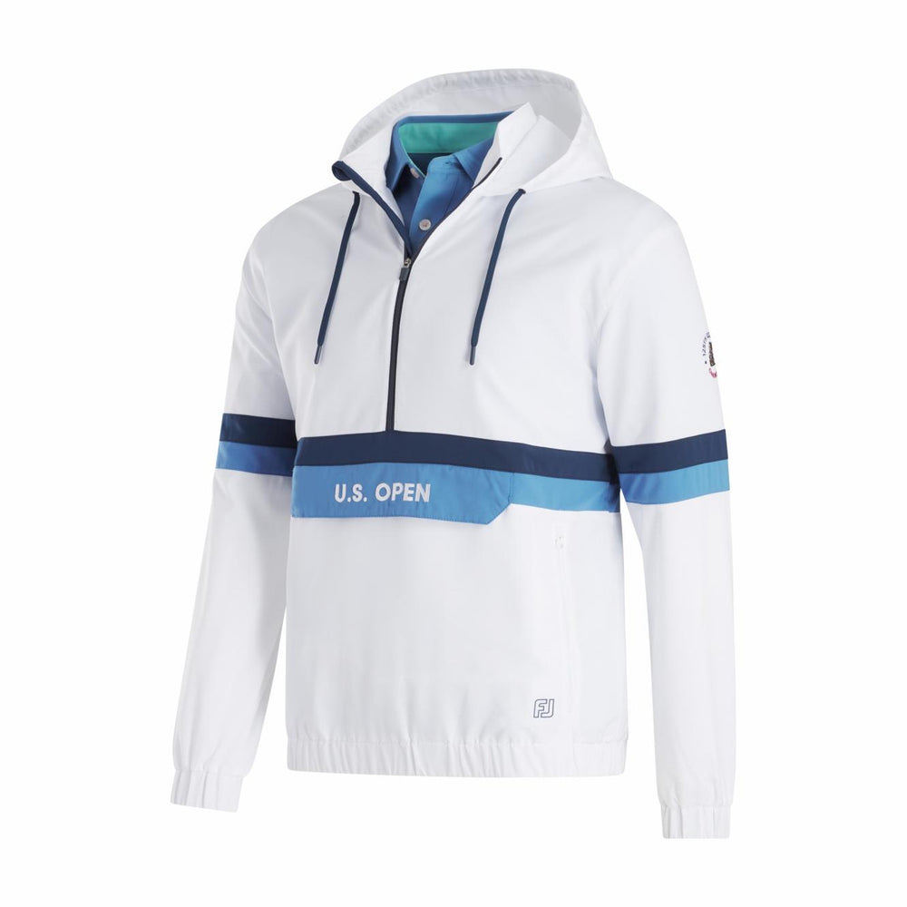 FootJoy Outer Layers | Men 2025 U.S. Open Lined Windbreaker Half-Zip Hoodie
