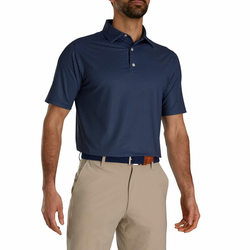 FootJoy Shirts | Men Dot Geo Lisle