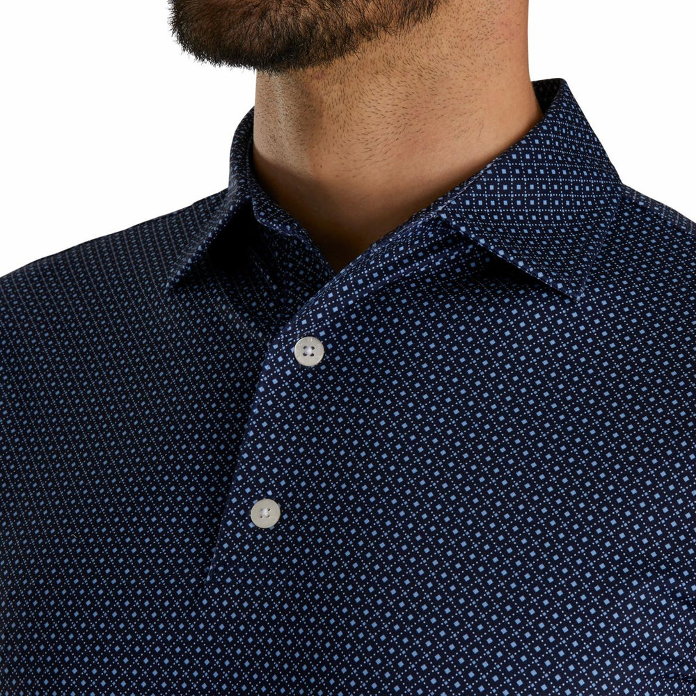 FootJoy Shirts | Men Dot Geo Lisle