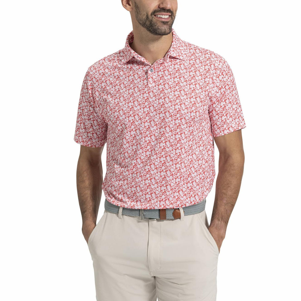 FootJoy Shirts | Men Hawaiian Floral Lisle