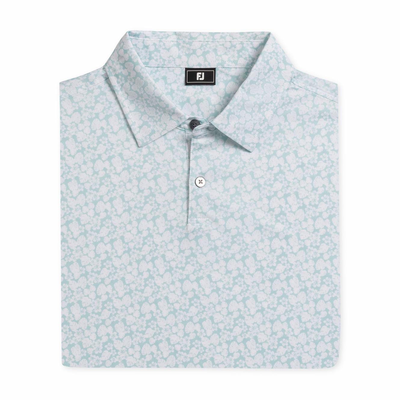FootJoy Shirts | Men Hawaiian Floral Lisle