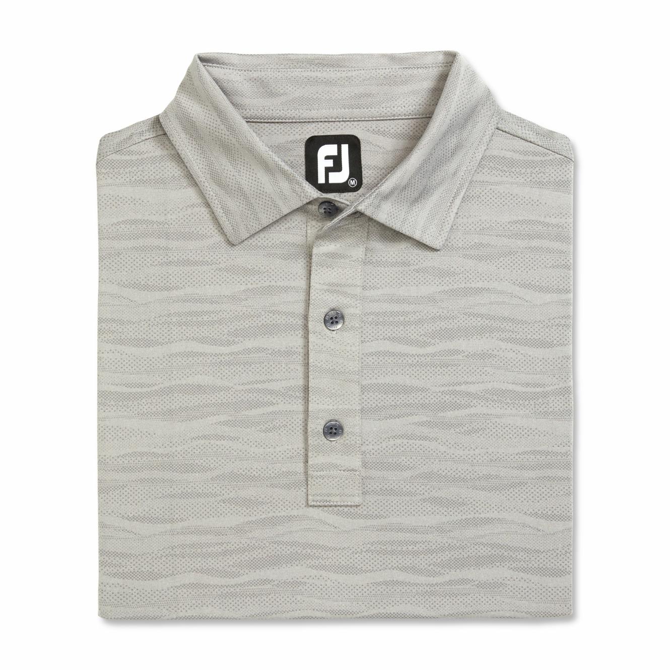 FootJoy Shirts | Men Jacquard Wave