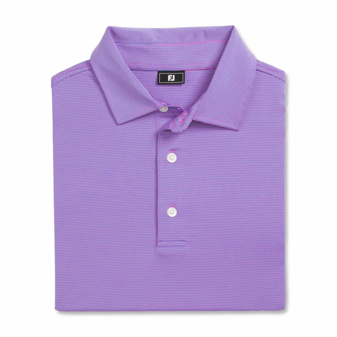 FootJoy Shirts | Men MicroFeeder Stripe Lisle