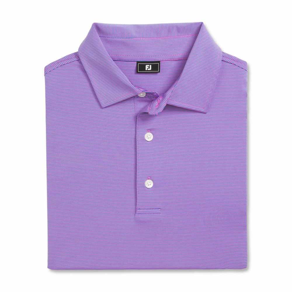 FootJoy Shirts | Men MicroFeeder Stripe Lisle