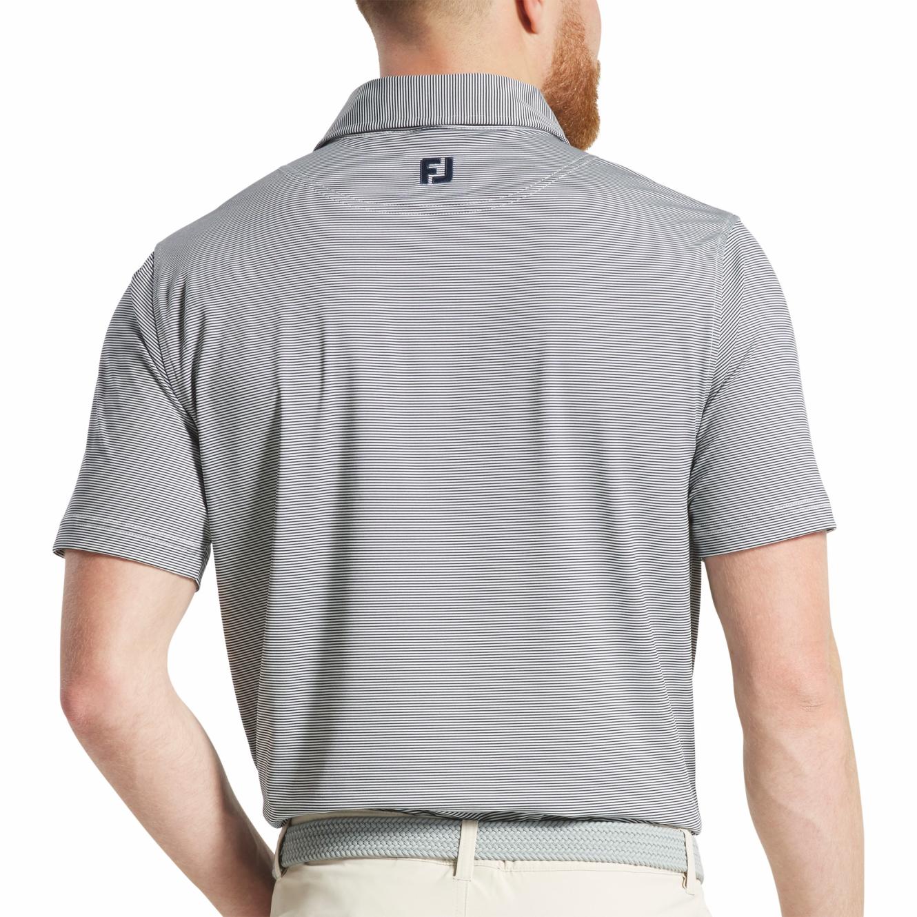 FootJoy Shirts | Men MicroFeeder Stripe Lisle