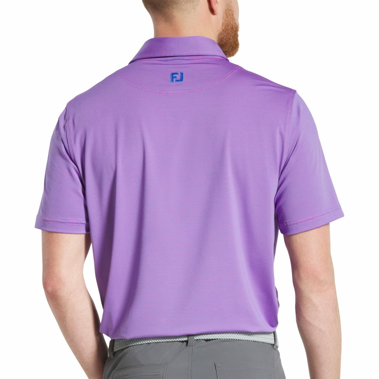 FootJoy Shirts | Men MicroFeeder Stripe Lisle