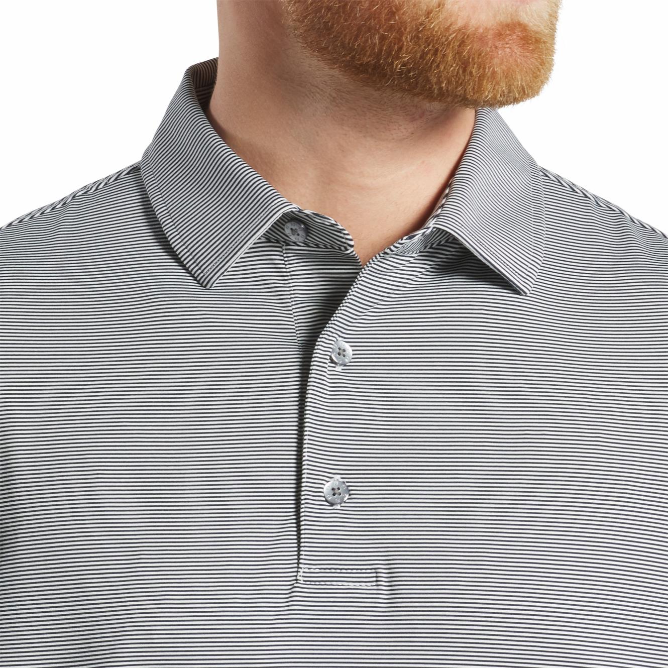 FootJoy Shirts | Men MicroFeeder Stripe Lisle