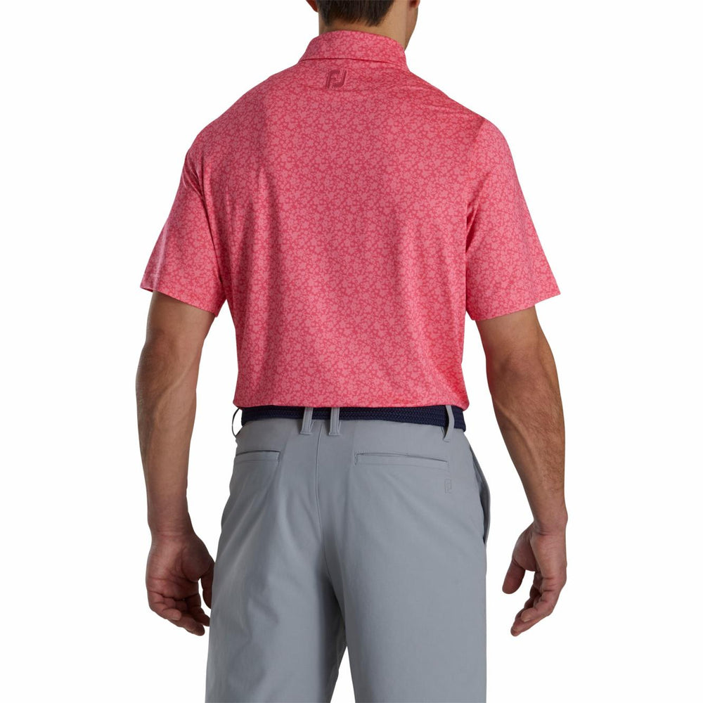 FootJoy Shirts | Men Painted Floral Lisle
