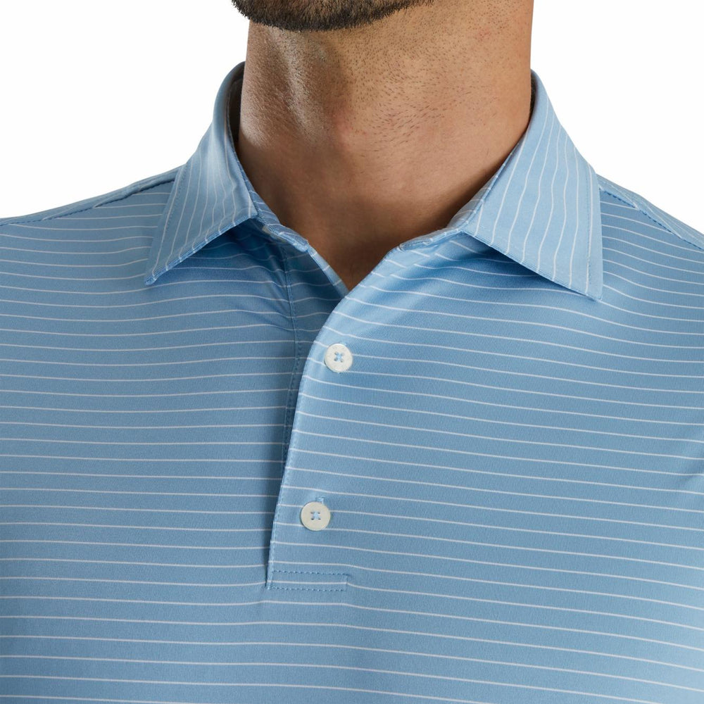 FootJoy Shirts | Men Pencil Stripe Lisle