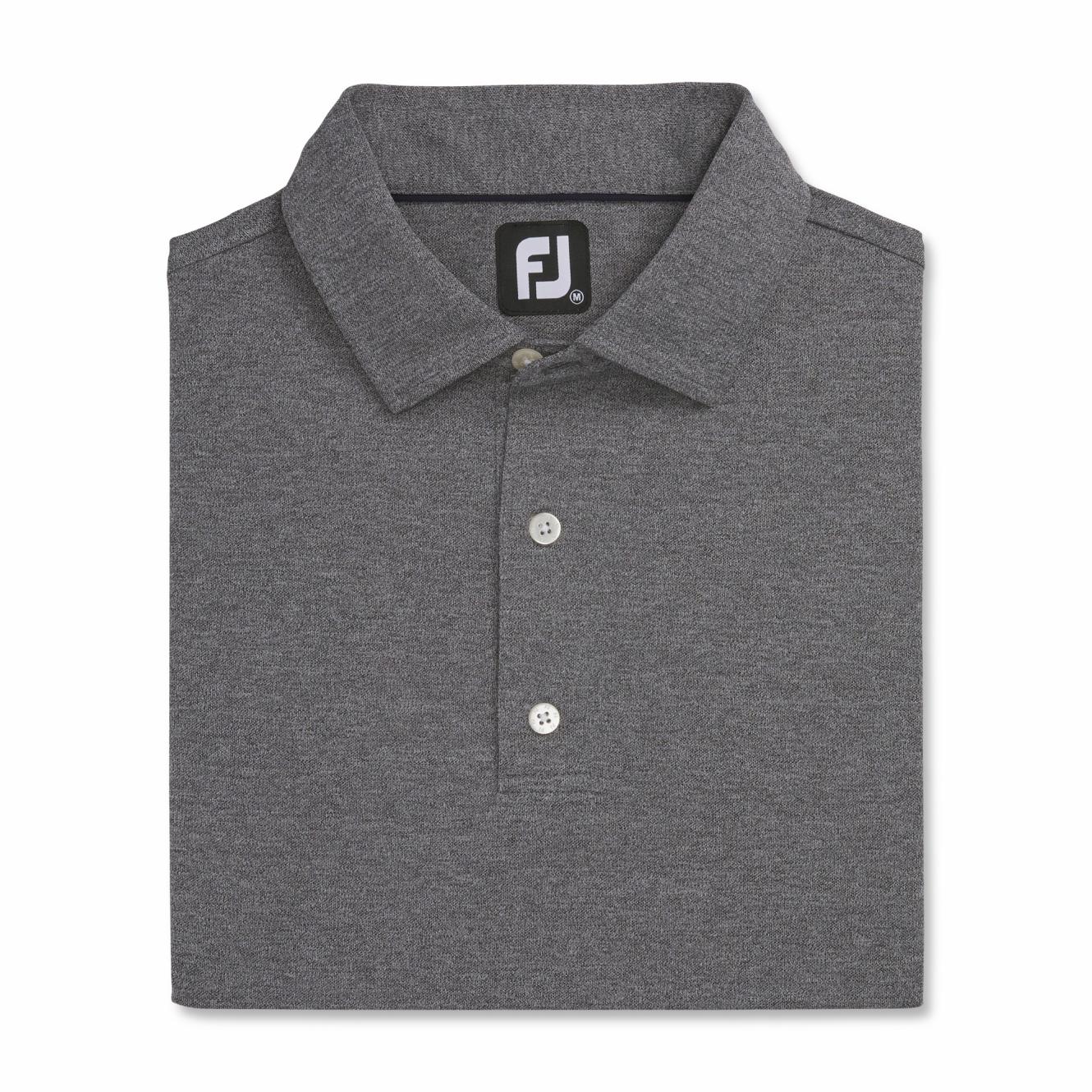 FootJoy Shirts | Men Performance Stretch Pique Solid Self Collar