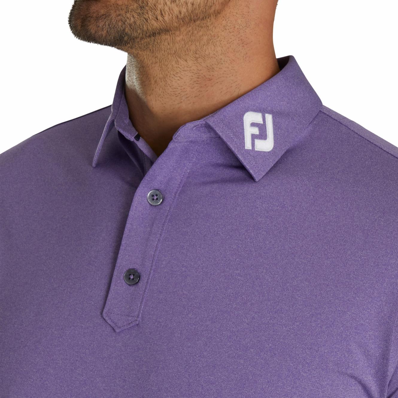 FootJoy Shirts | Men Solid Lisle - FJ Tour Collar