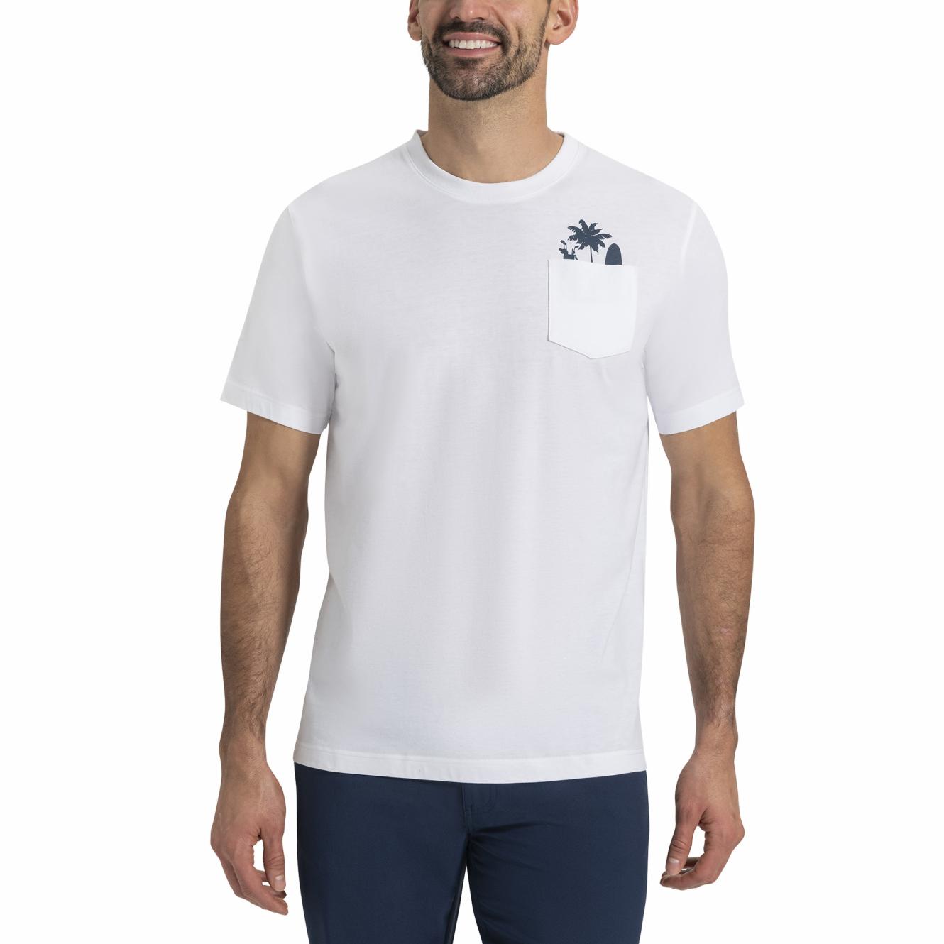 FootJoy Shirts | Men Surf Graphic Pocket Tee