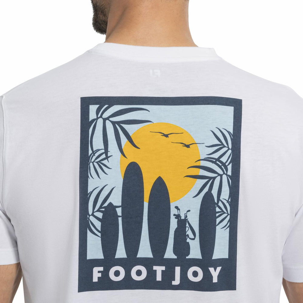 FootJoy Shirts | Men Surf Graphic Pocket Tee