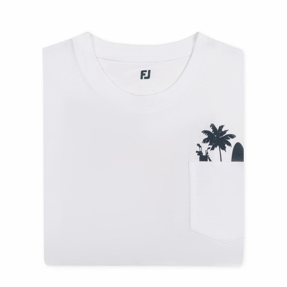 FootJoy Shirts | Men Surf Graphic Pocket Tee