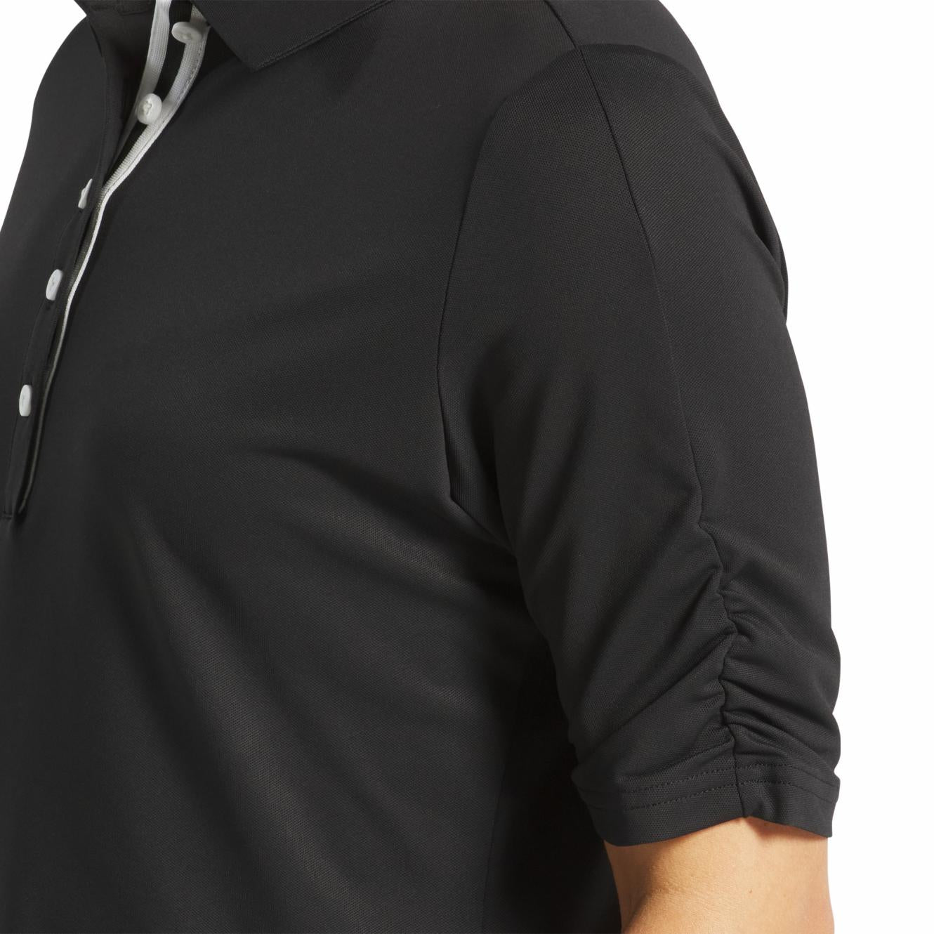 FootJoy Shirts | Women Ruched Half Sleeve Women