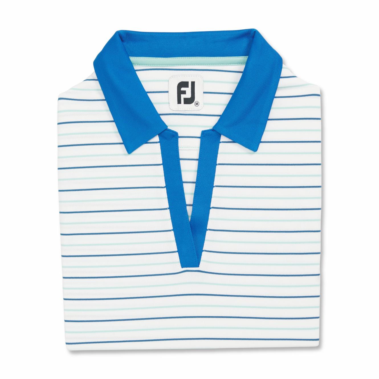 FootJoy Shirts | Women Sleeveless Stripe Open Placket Women
