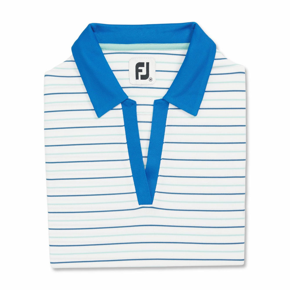 FootJoy Shirts | Women Sleeveless Stripe Open Placket Women