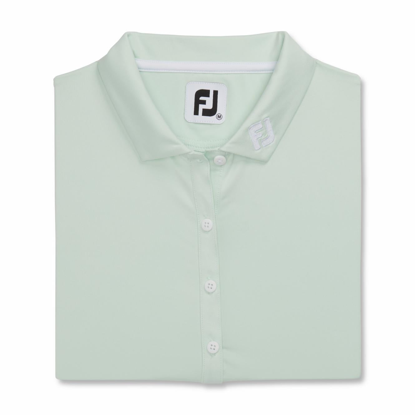 FootJoy Shirts | Women Solid Lisle - FJ Tour Logo Women