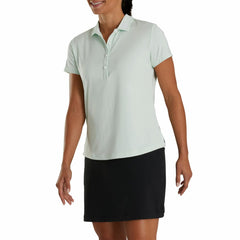 FootJoy Shirts | Women Solid Lisle - FJ Tour Logo Women