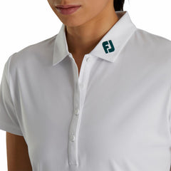 FootJoy Shirts | Women Solid Lisle Self Collar Women - FJ Tour Collar