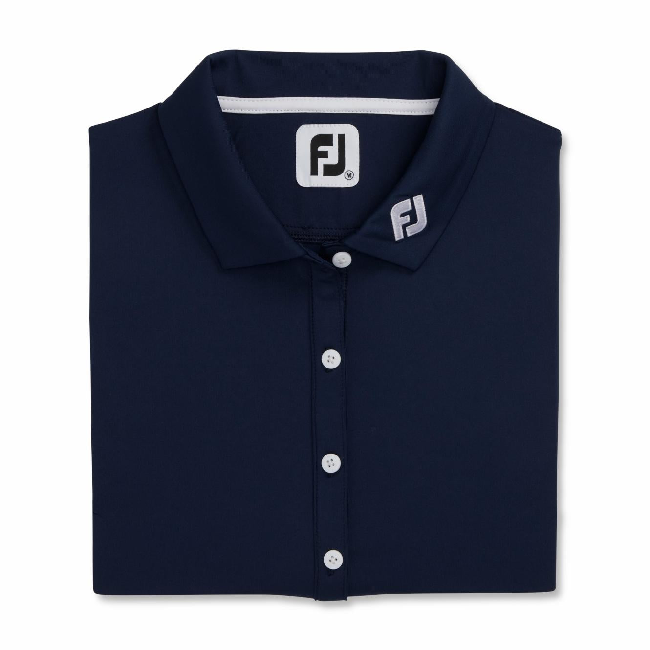 FootJoy Shirts | Women Solid Lisle Sleeveless Women - FJ Tour Collar