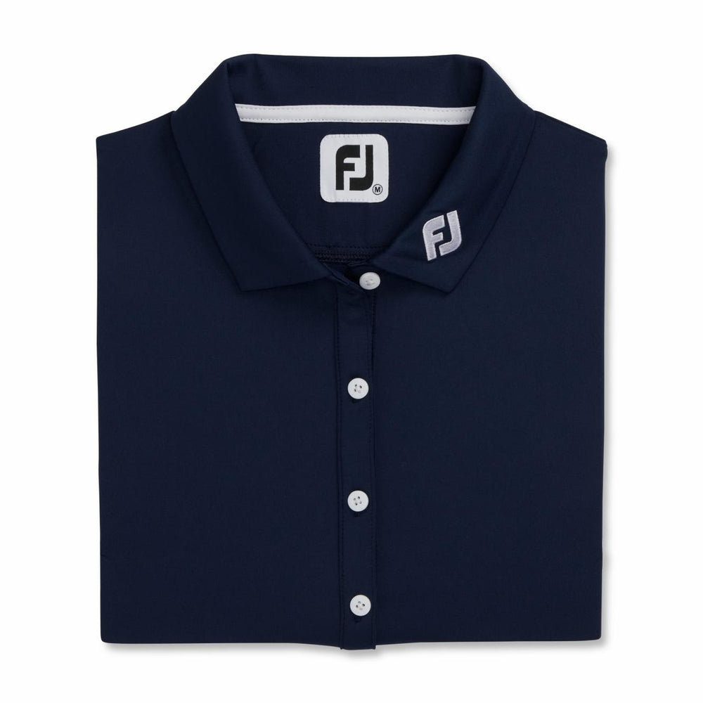 FootJoy Shirts | Women Solid Lisle Sleeveless Women - FJ Tour Collar
