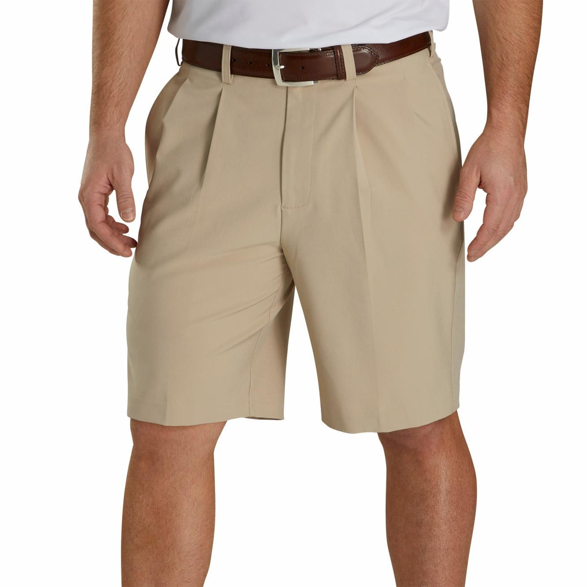 FootJoy Shorts | Men Pleated Golf Shorts For Men | 9.5" Inseam | FootJoy