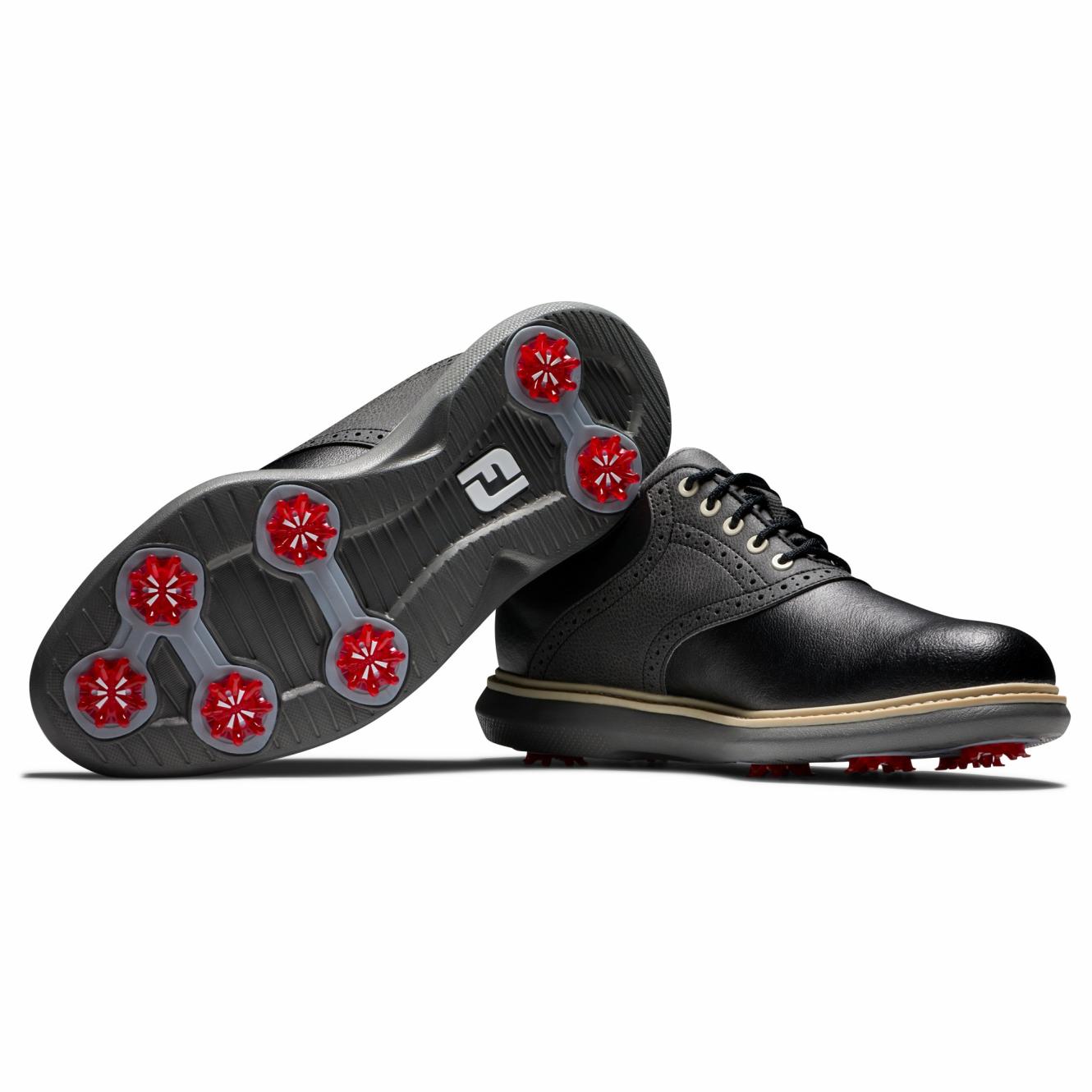 FootJoy Spiked | Men Traditionally Styled Golf Shoe | FJ Traditions Mens | FootJoy