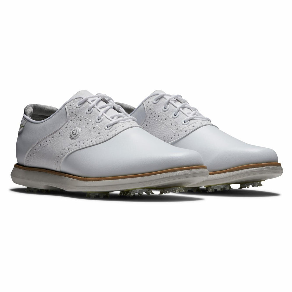 FootJoy Spiked | Women Synthetic Leather Golf Shoe | FJ Traditions Women's | FootJoy