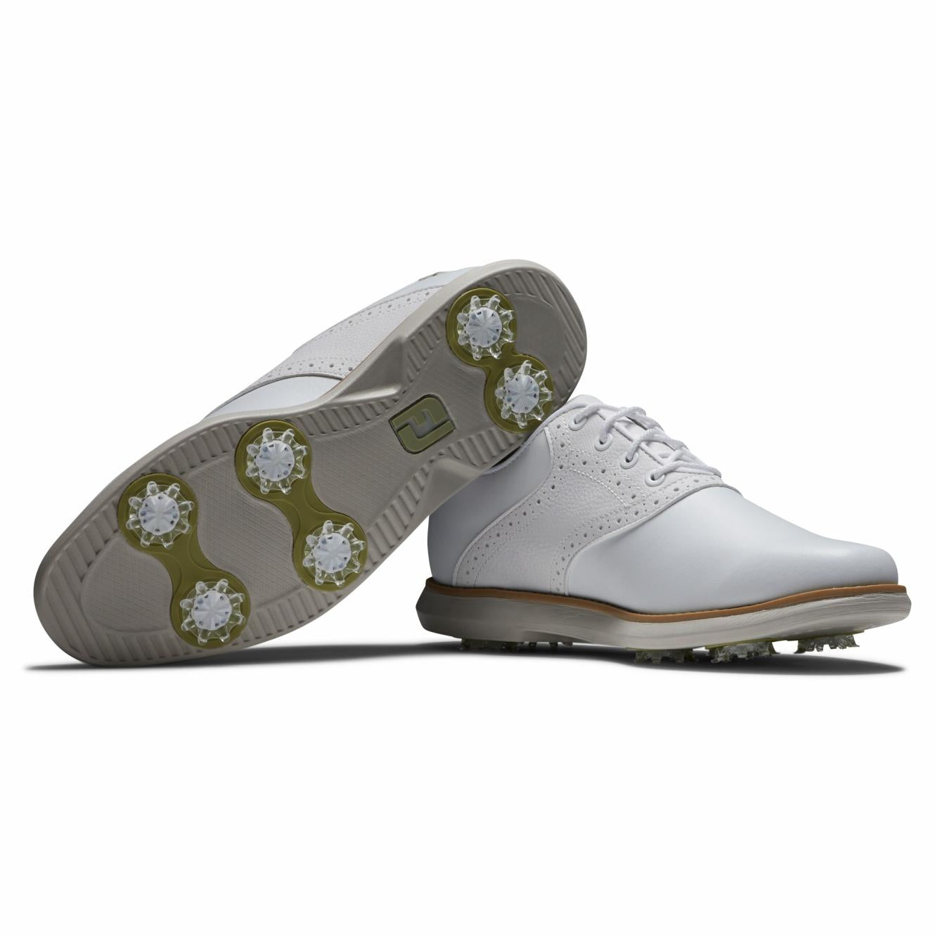 FootJoy Spiked | Women Synthetic Leather Golf Shoe | FJ Traditions Women's | FootJoy